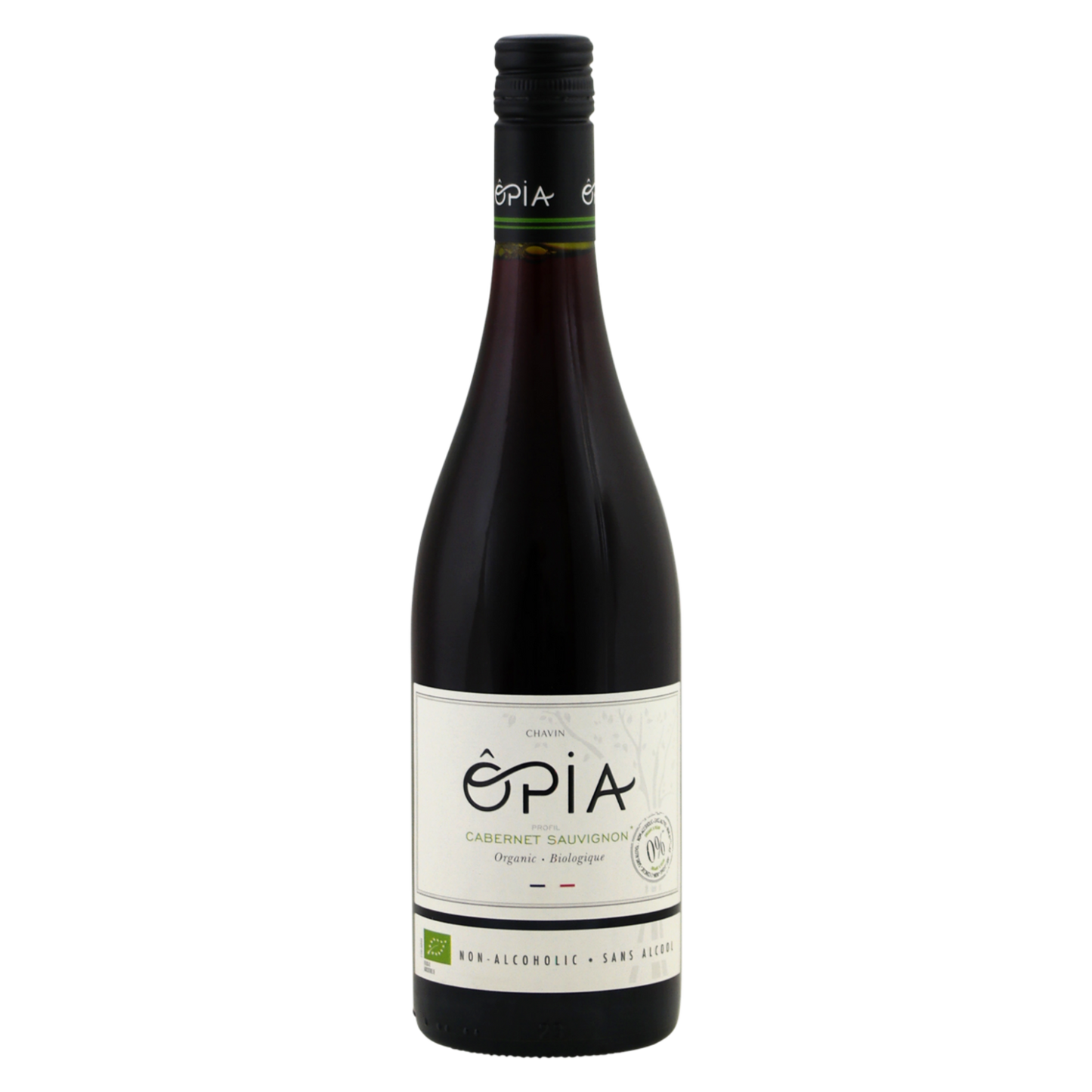 Opia Cabernet Sauvignon (0% alcohol) N.V. – robuust, fruitig en volledig alcoholvrij