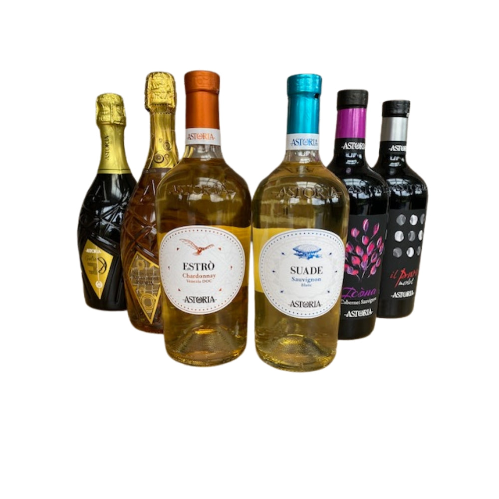 6 Italiaanse mix wijnen