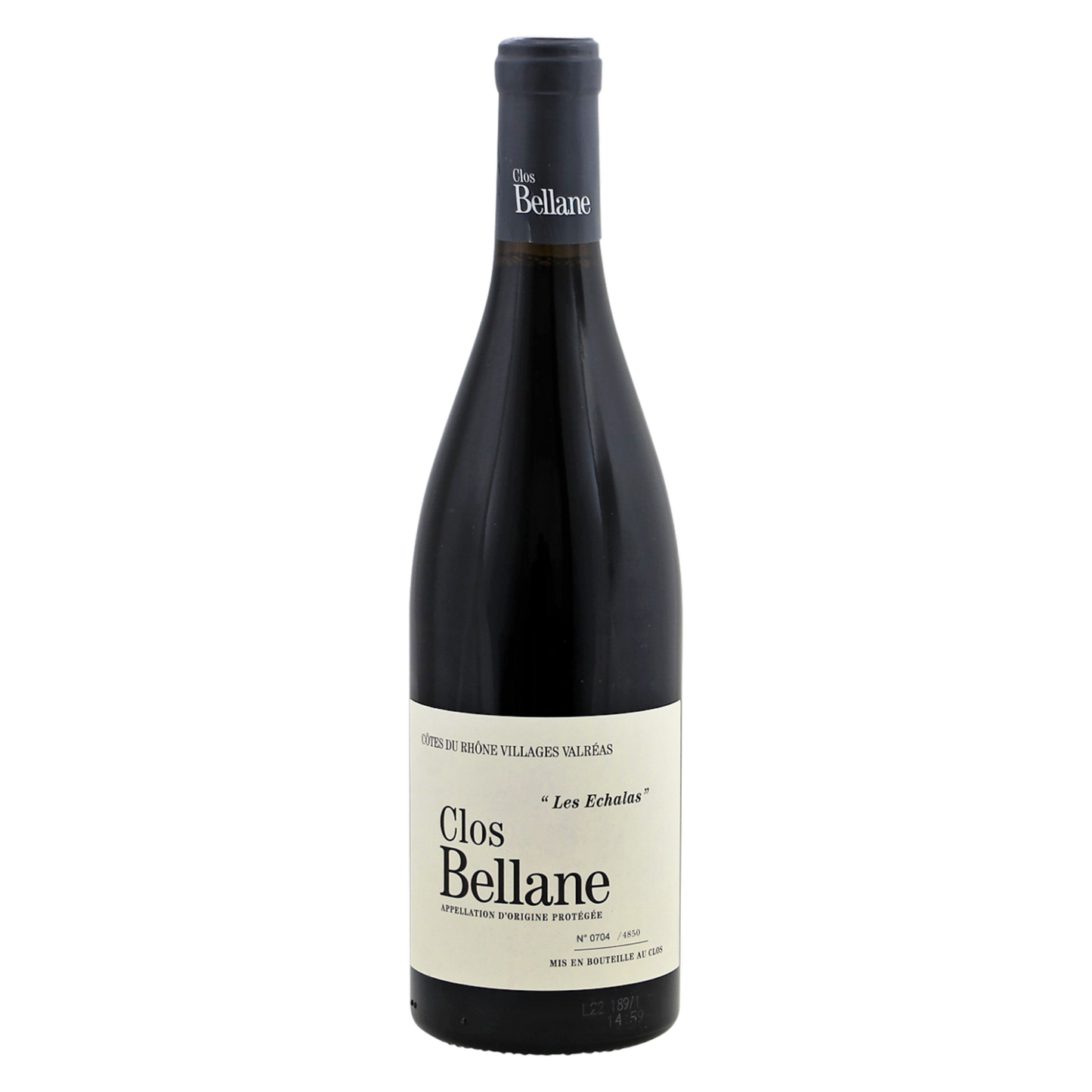 Clos Bellane Les Échalas Côtes du Rhône Villages Valréas Rouge 2021 – Stoer, kruidig en puur Rhône-karakter